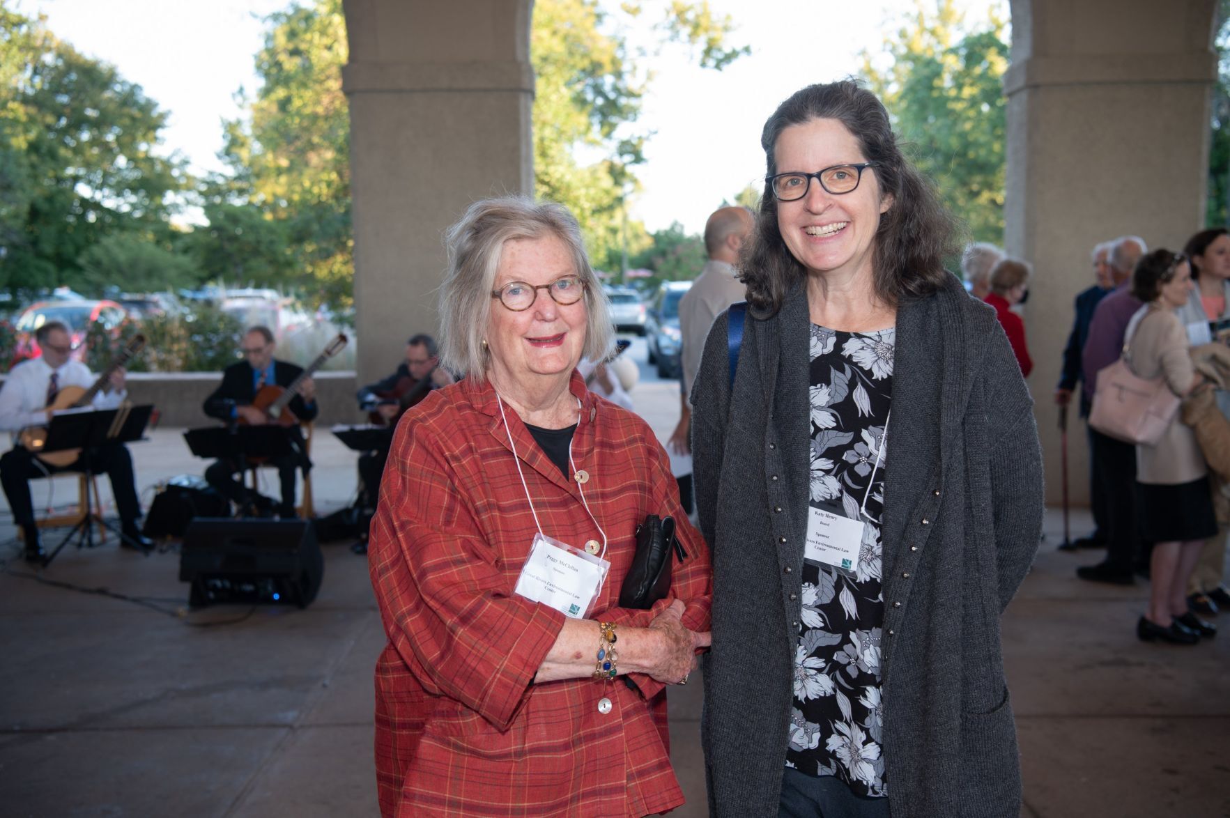 Peggy McClellan and Kathleen Henry